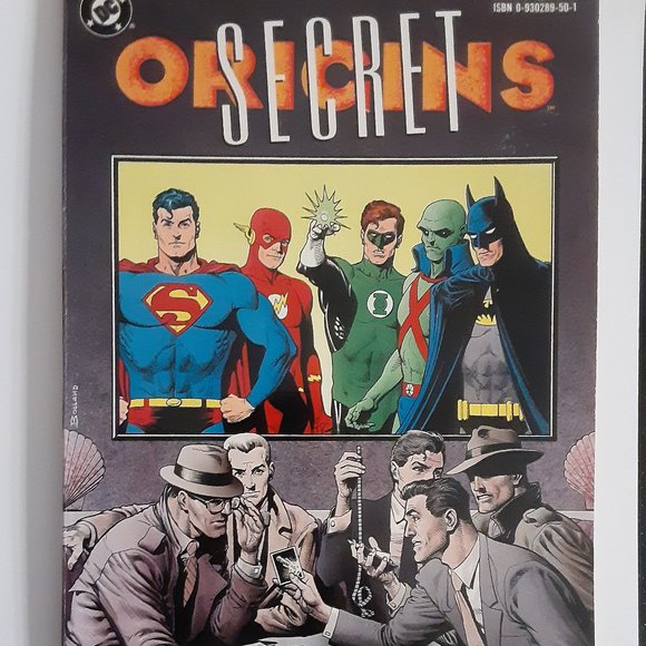 SECRET ORIGINS Of THE WORLD'S GREATEST SUPERHEROES COVER BY BRIAN BOLLAND - Picture 1 of 1
